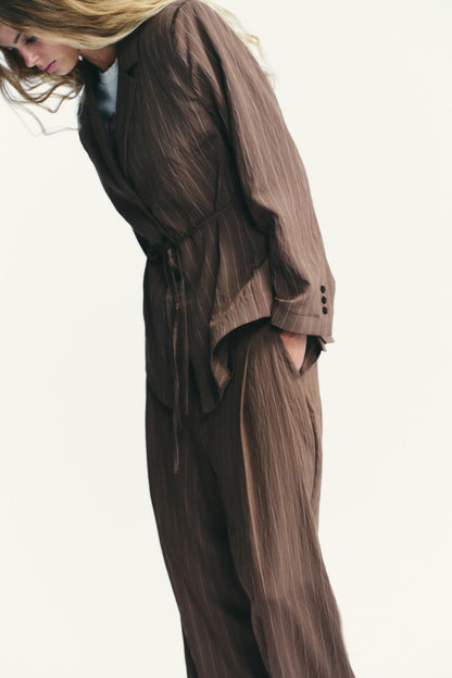 VANYLA SUIT SET BROWN