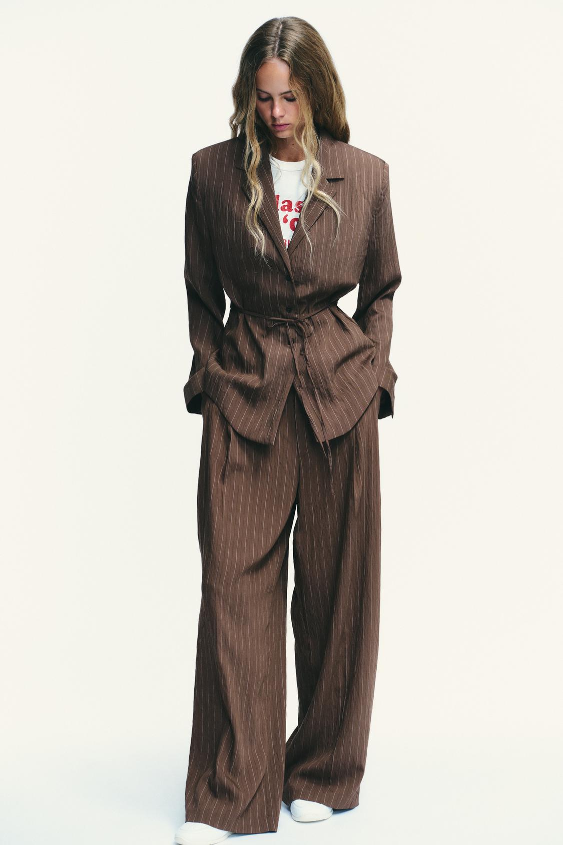 VANYLA SUIT SET BROWN