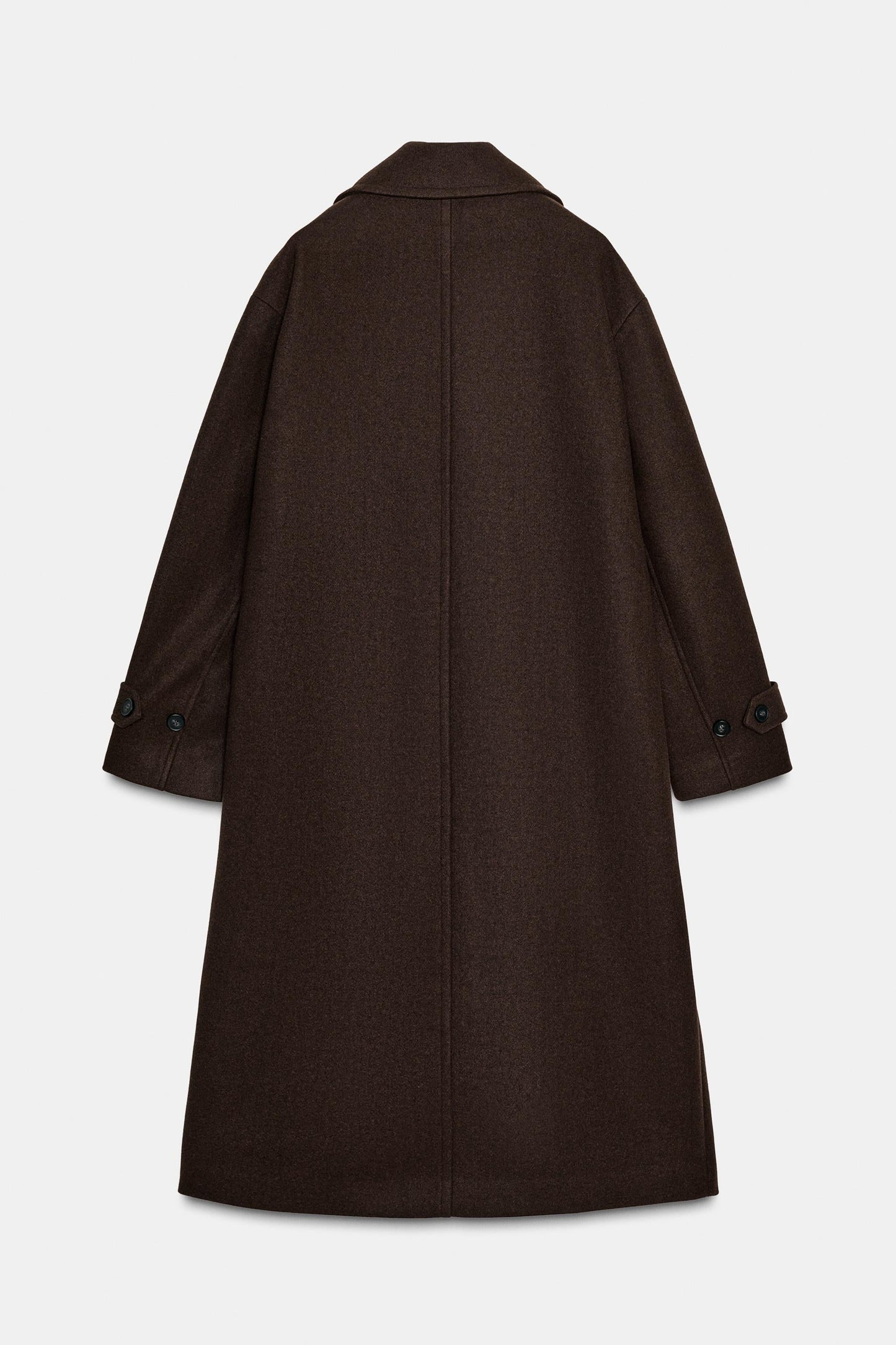 Chocolate Coat Oversized Fit