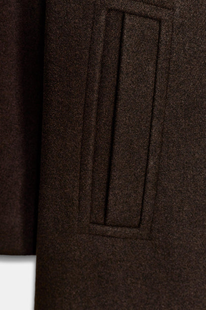 Chocolate Coat Oversized Fit