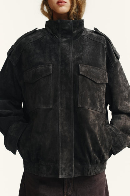 VANYLA ⎸ Meline Suede Jacket