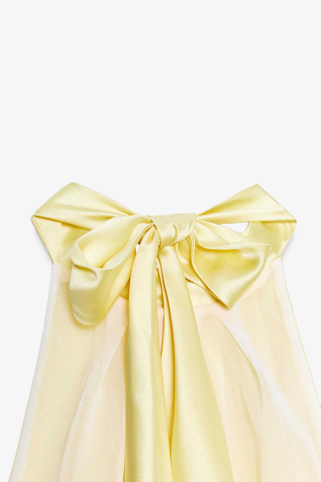 Halter Neck Satin Midi Dress