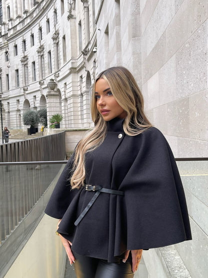 BELTED CAPE