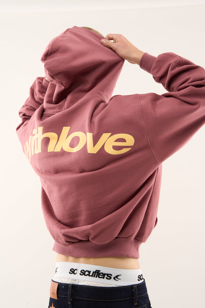 Sign Burgundy Hoodie
