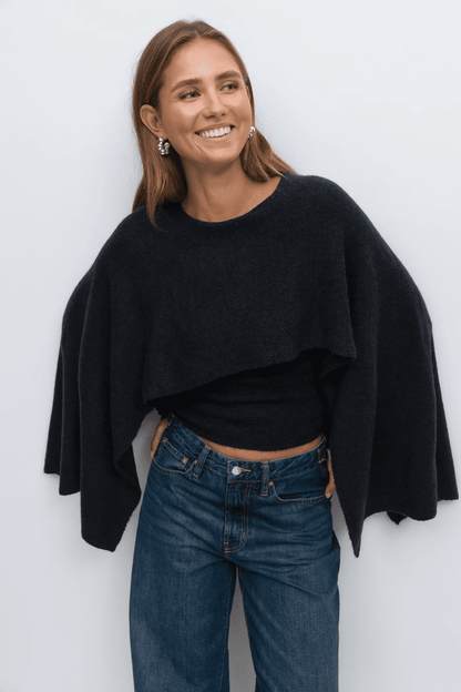 Layered Knit Crop Top