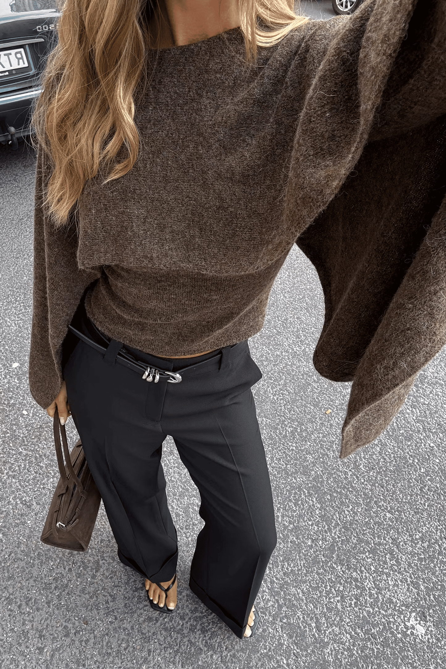 Layered Knit Crop Top