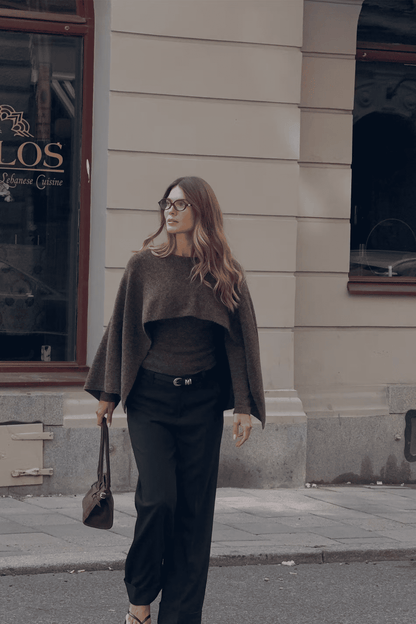 Layered Knit Crop Top