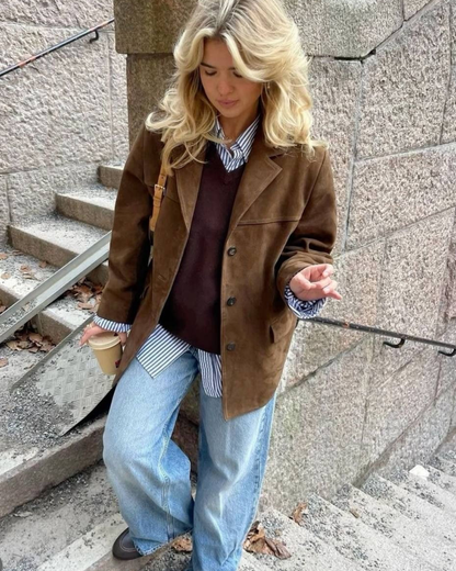 AUTUMN SUEDE BLAZER