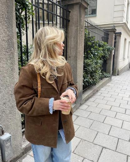 AUTUMN SUEDE BLAZER