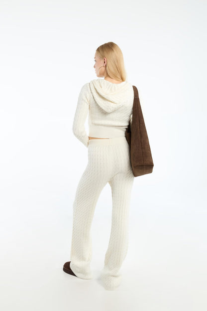 Cozy Knit Zip Set