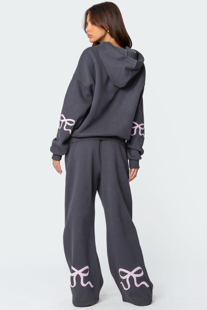 BOW DETAIL TRACKSUIT