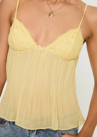 VANYLA™ ⎹ Pleat Top