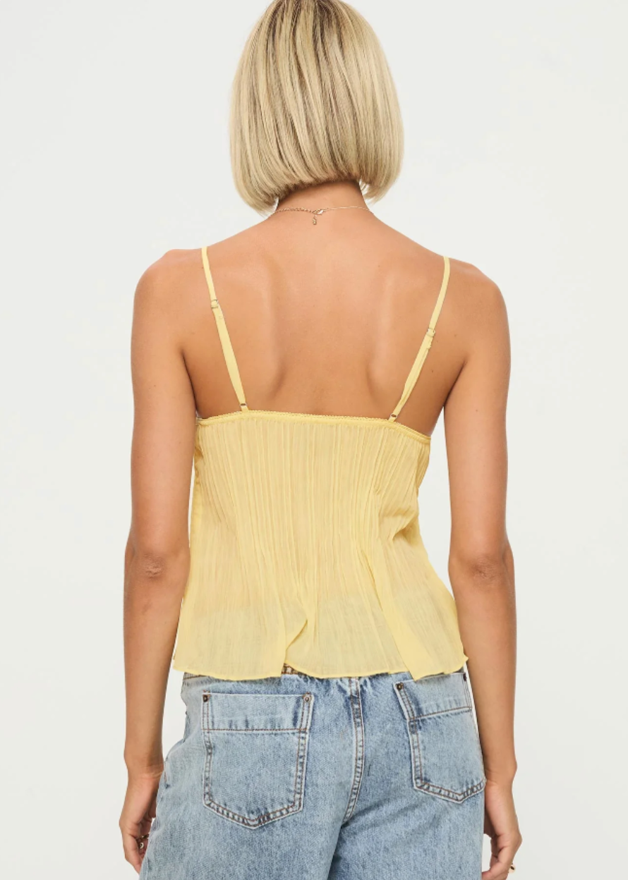 VANYLA™ ⎹ Pleat Top