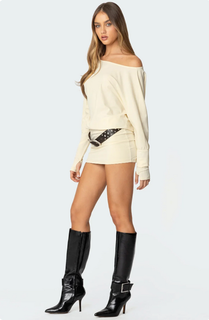 VANYLA™ ⎹ Open Back Mini Dress