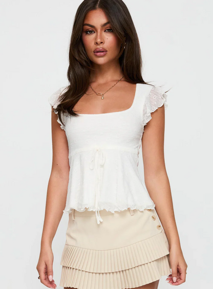 VANYLA ⎹ Deugh Frill Top