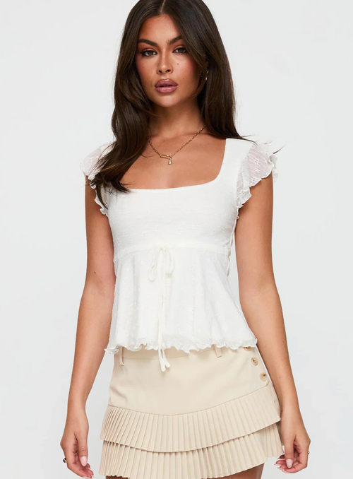 VANYLA ⎹ Deugh Frill Top