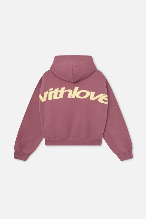 Sign Burgundy Hoodie