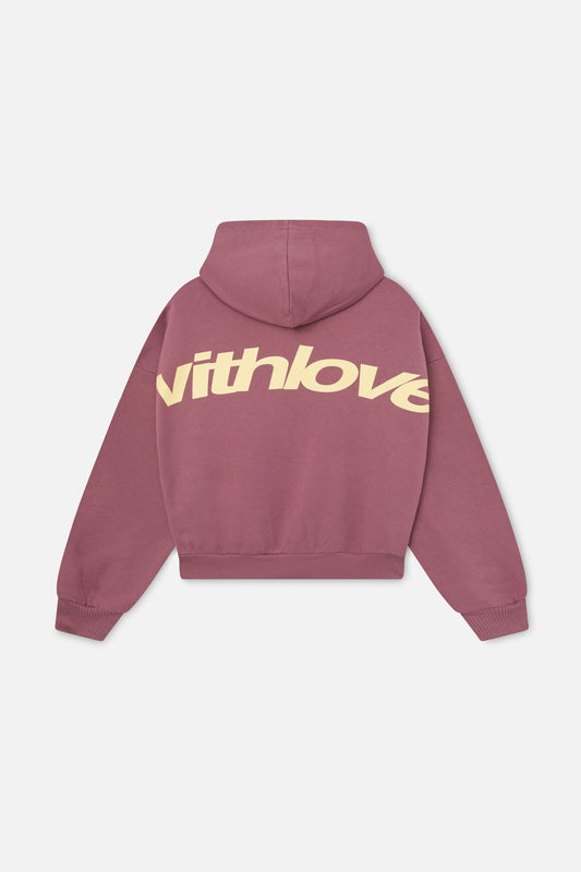 Sign Burgundy Hoodie