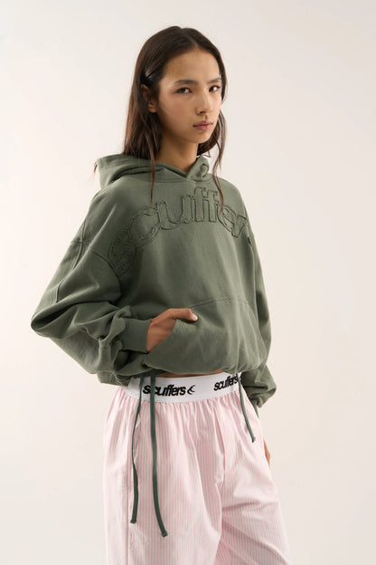 Scuffers Logo Oversized Hoodie