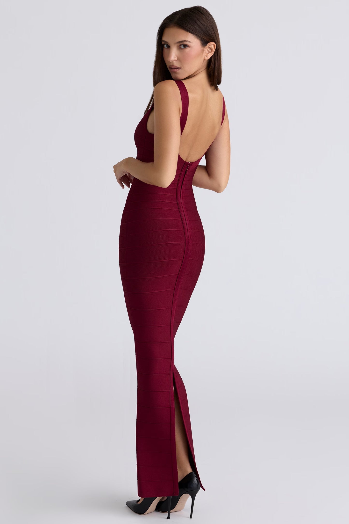 Sienna Curve Dress Red